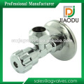 Chinese manufactuer cw617n OEM precision cnc yellow metal handle toilet copper brass stop style angle valve with nut